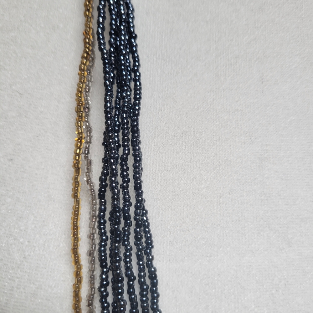 60" Long Beaded Sash Accessory. - Picture 4 of 4